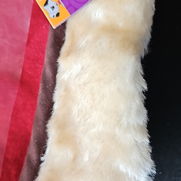 Petrageous Designs Red Sherpa Dog Jacket Size Large NWT - Picture 7 of 8